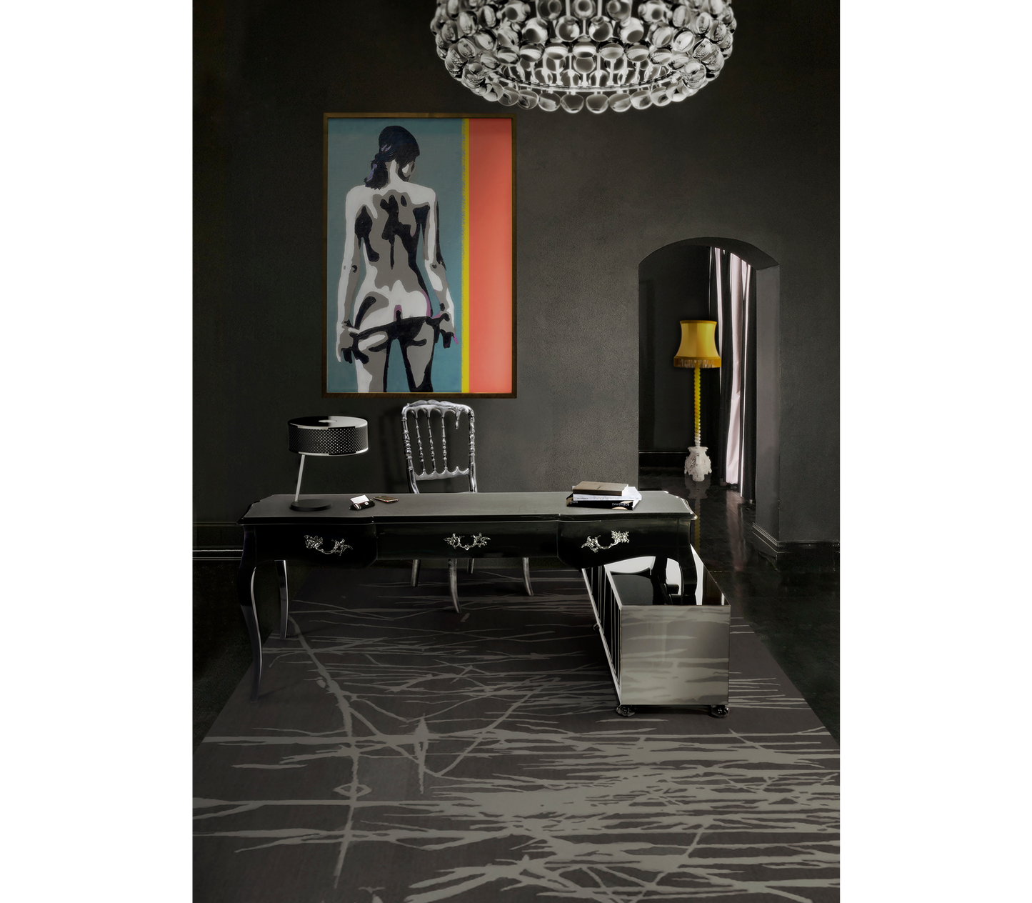 Boca Do Lobo Boulevard Writing Table