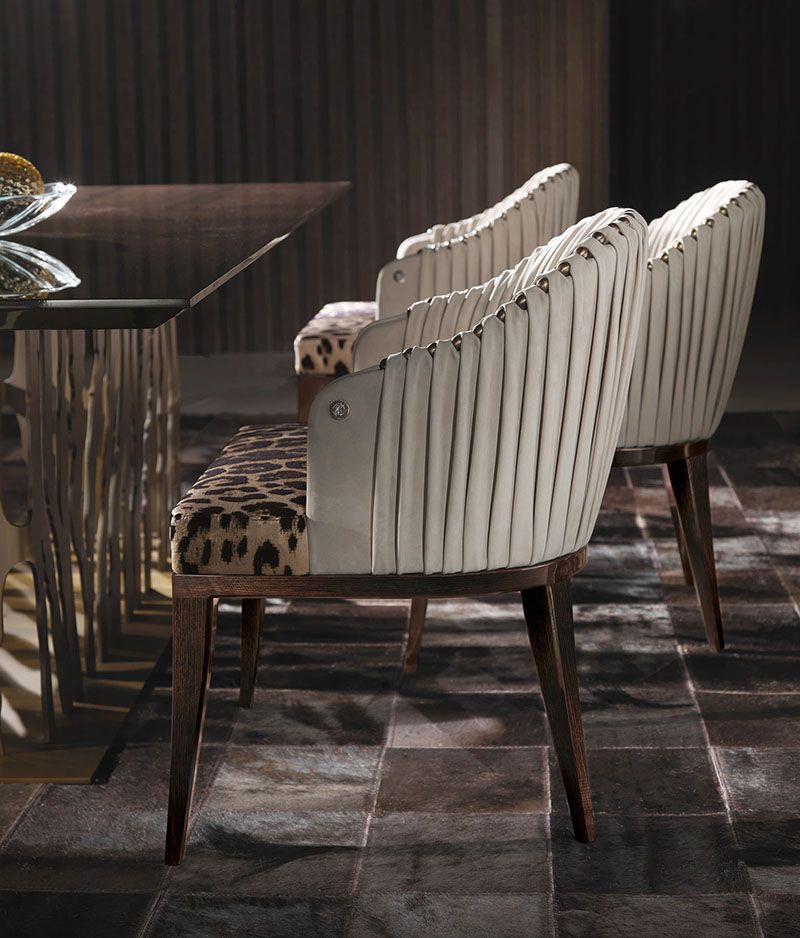 Roberto Cavalli Sharpei Dining Chair