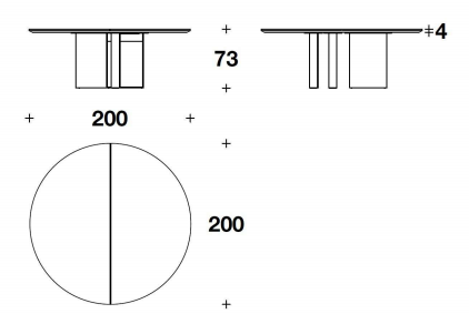 Fendi Prisme Dining Table
