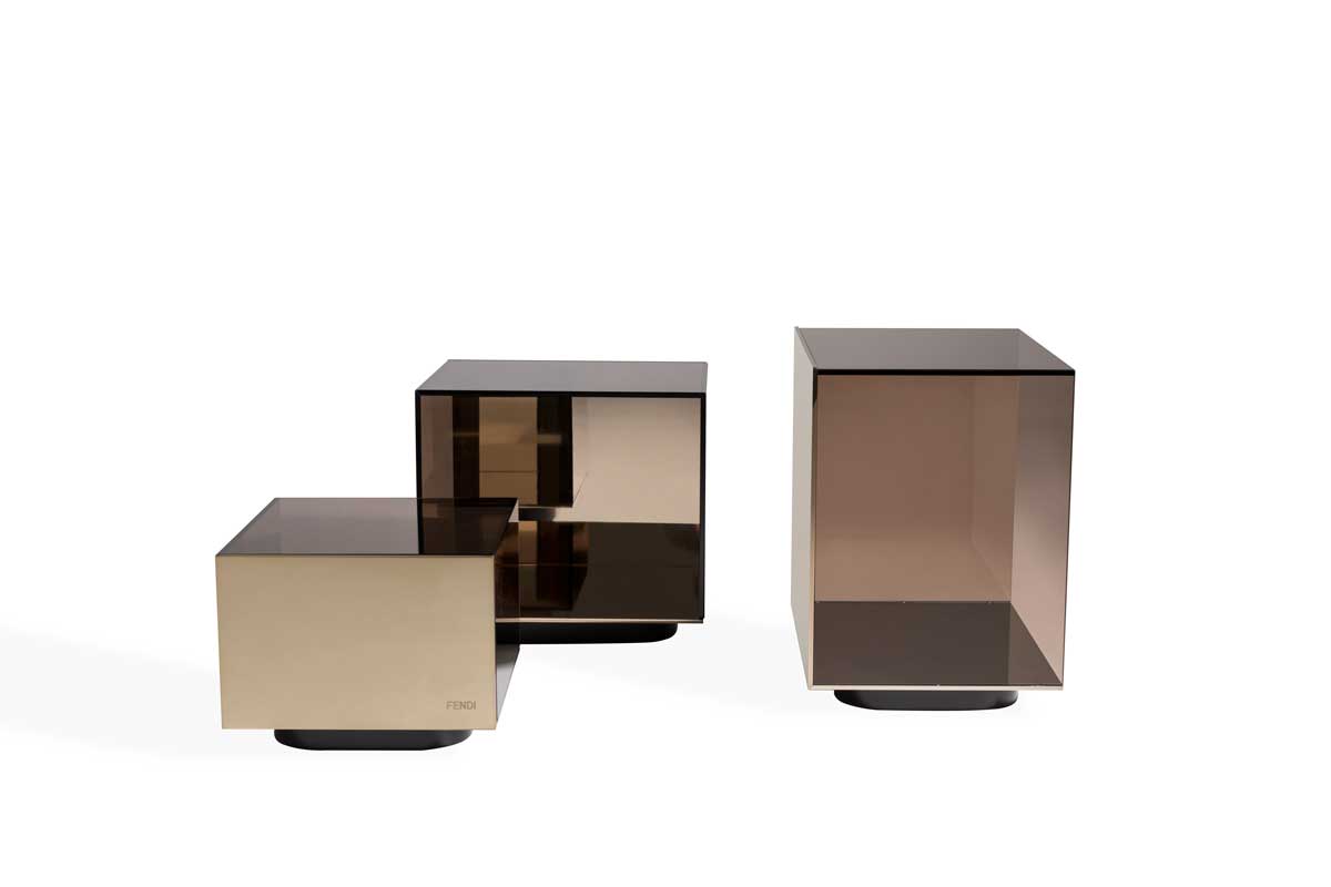 Fendi Prisme Crystal Transp Arent Coffee Table