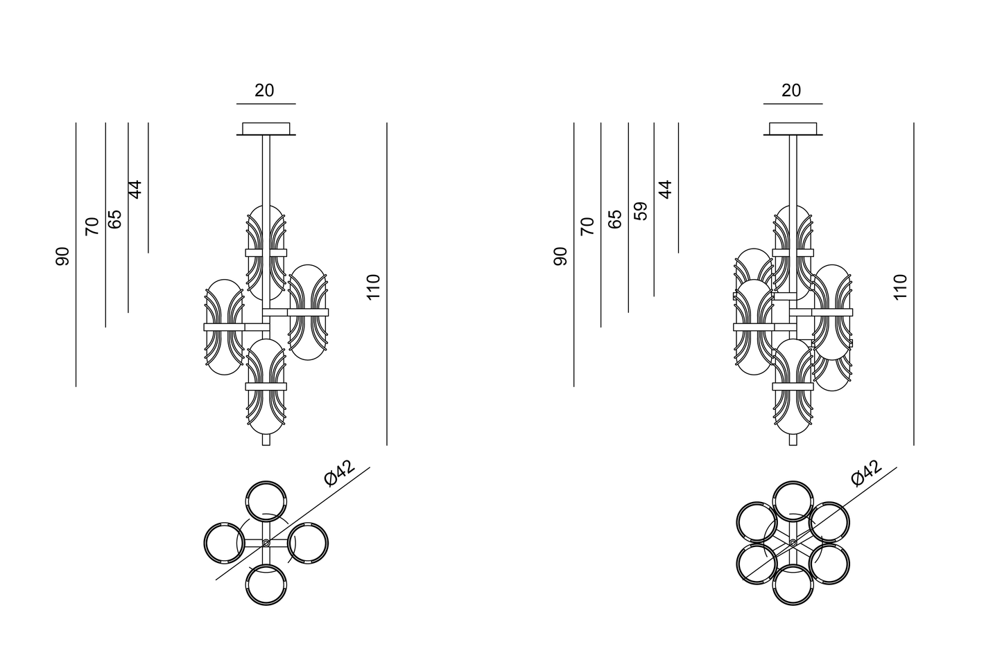 Visionnaire Floro Lighting