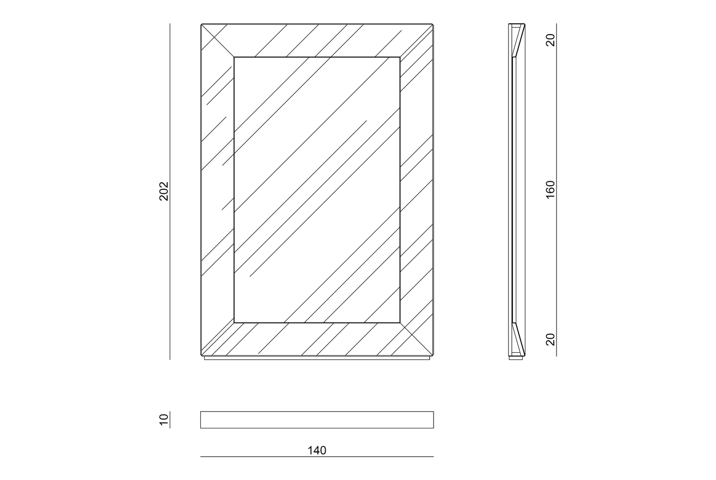Visionnaire Talos Mirror