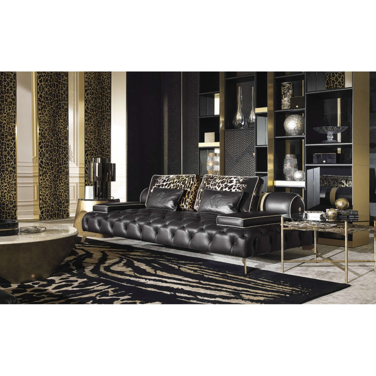 Roberto Cavalli Darlington Low Sofa