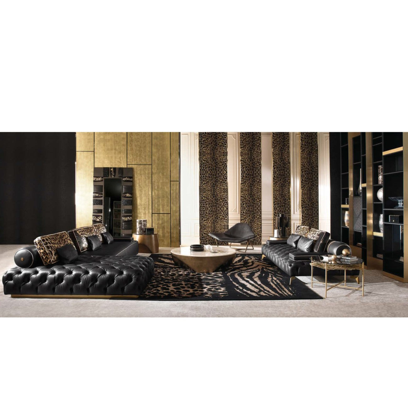 Roberto Cavalli Darlington Low Sofa