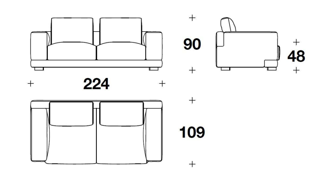 Fendi Sloane Sofa