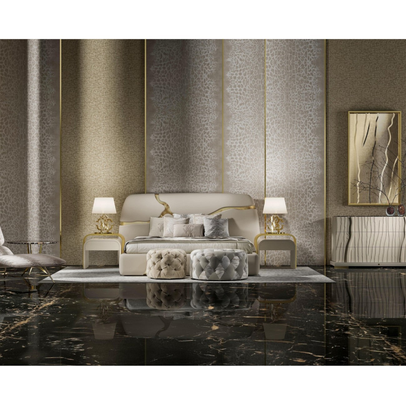 Roberto Cavalli Elgon Bed