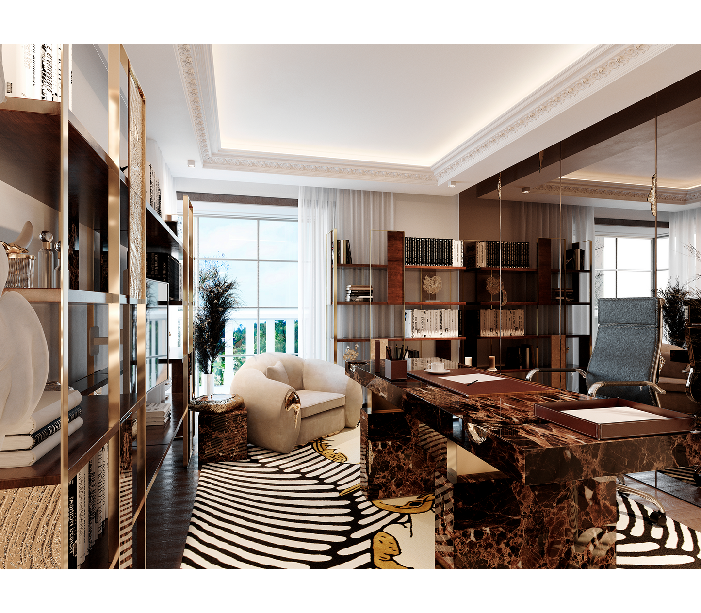 Boca Do Lobo Empire Writing Table