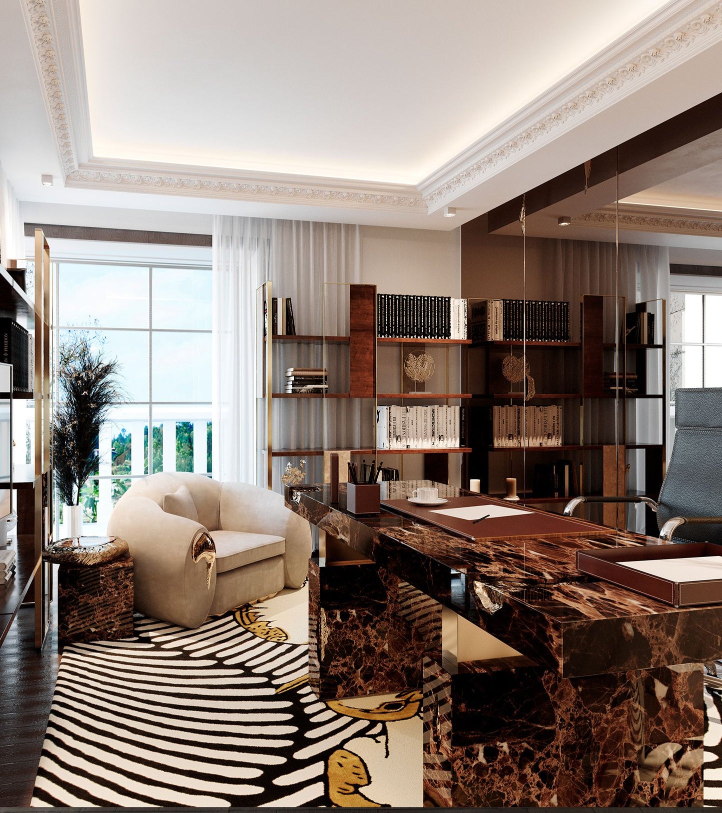 Boca Do Lobo Empire Writing Table