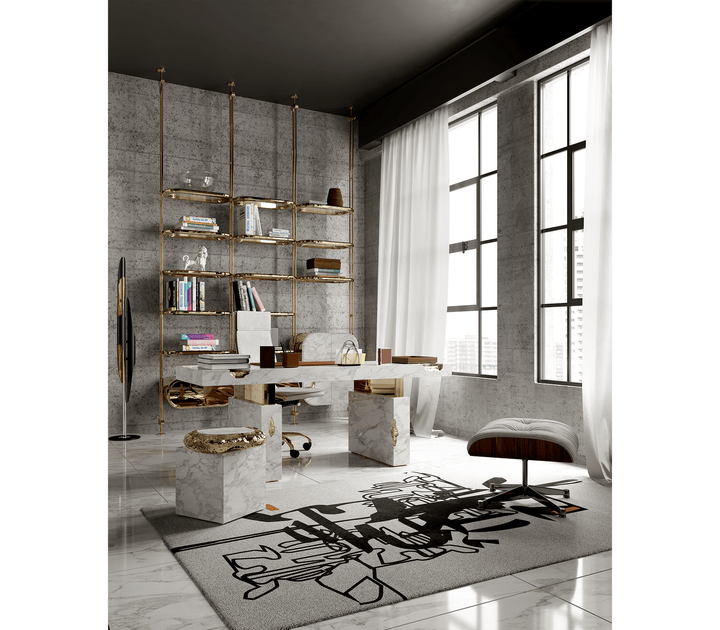 Boca Do Lobo Empire Writing Table
