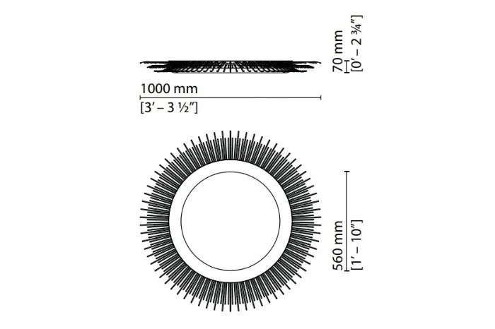 Fendi Soffio Mirror