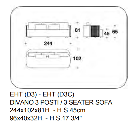 Fendi Thea Sofa