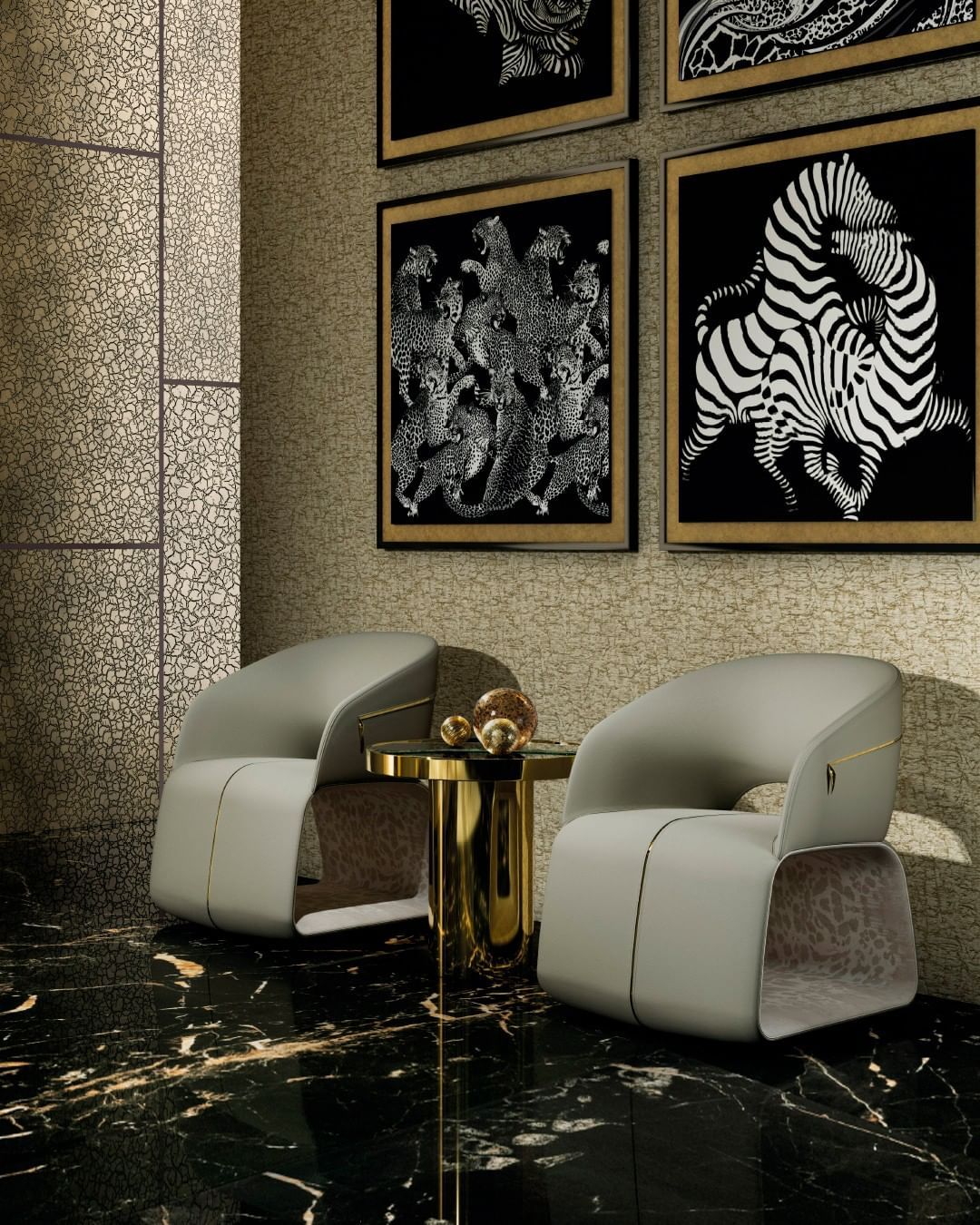 Roberto Cavalli Wild Leisure Chair