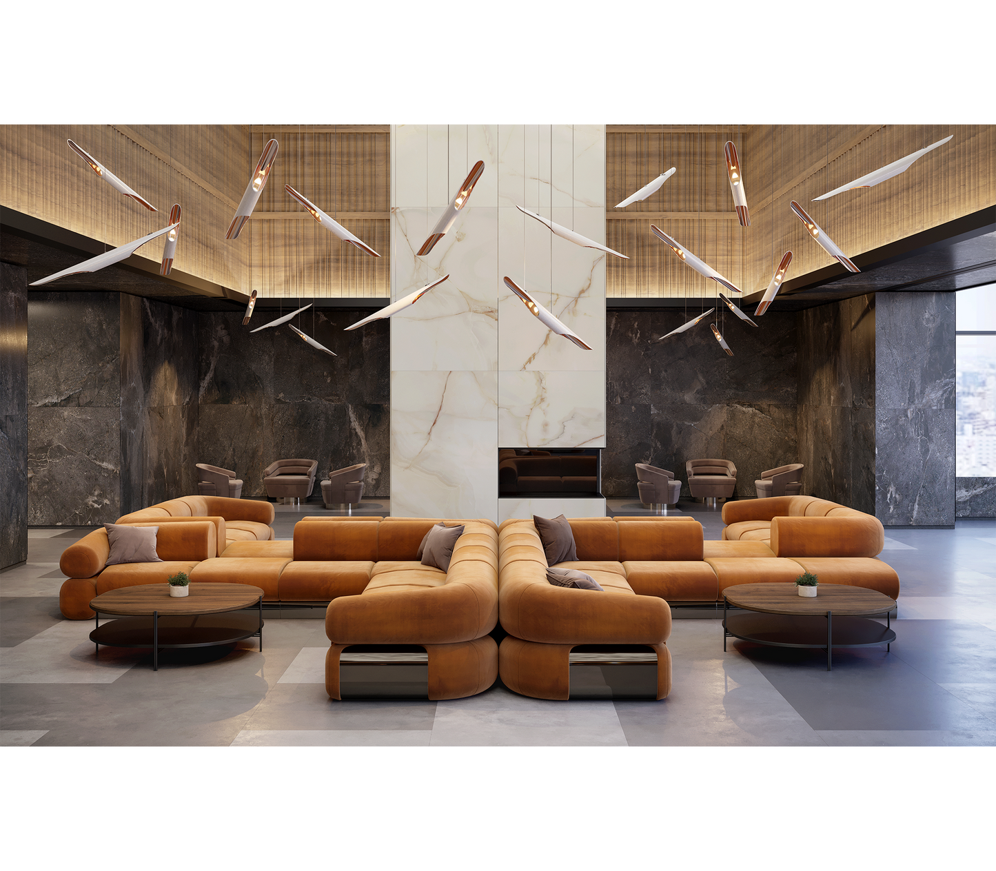 Boca Do Lobo  Fitzgerald Sectional Sofa