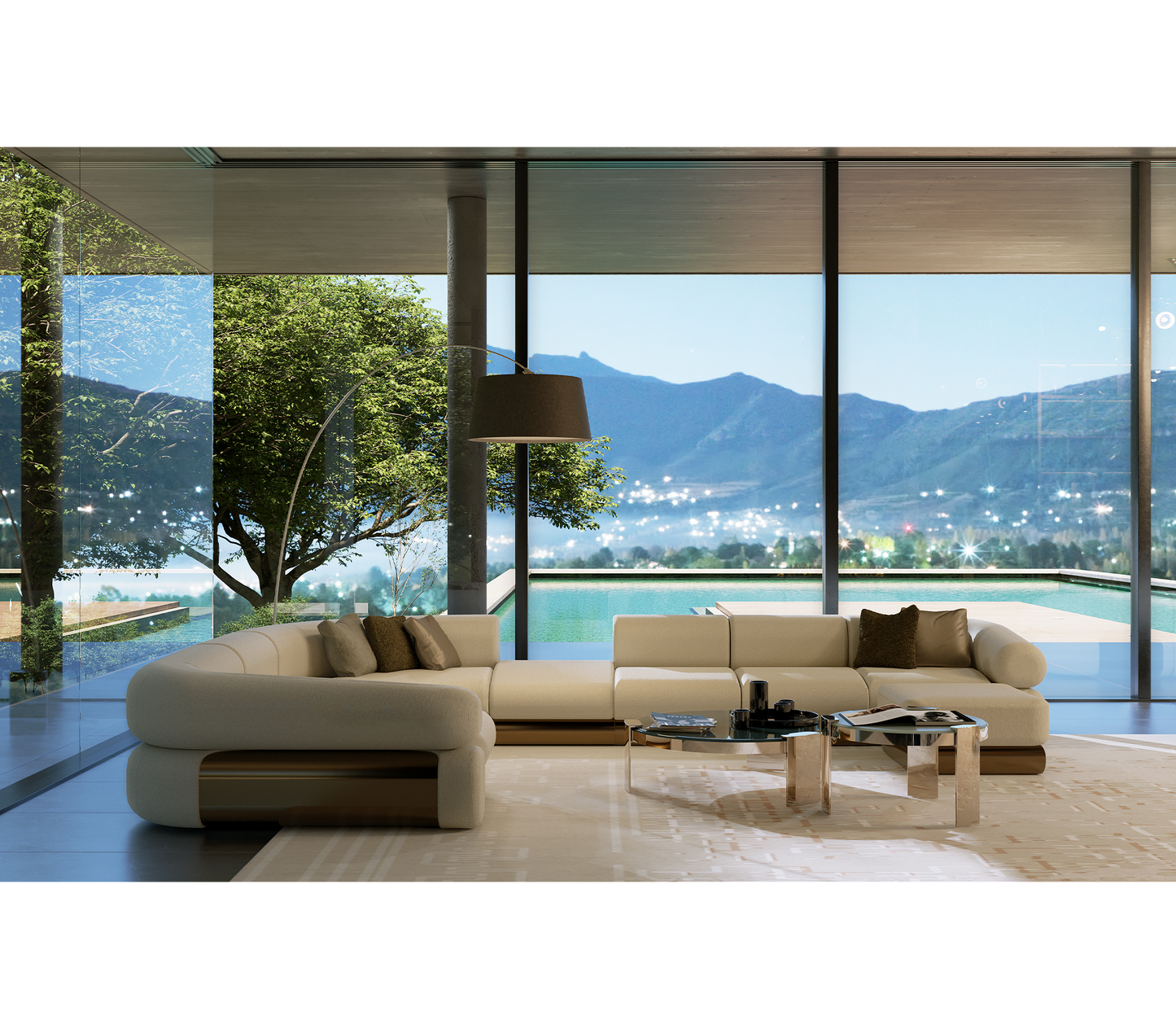 Boca Do Lobo  Fitzgerald Sectional Sofa