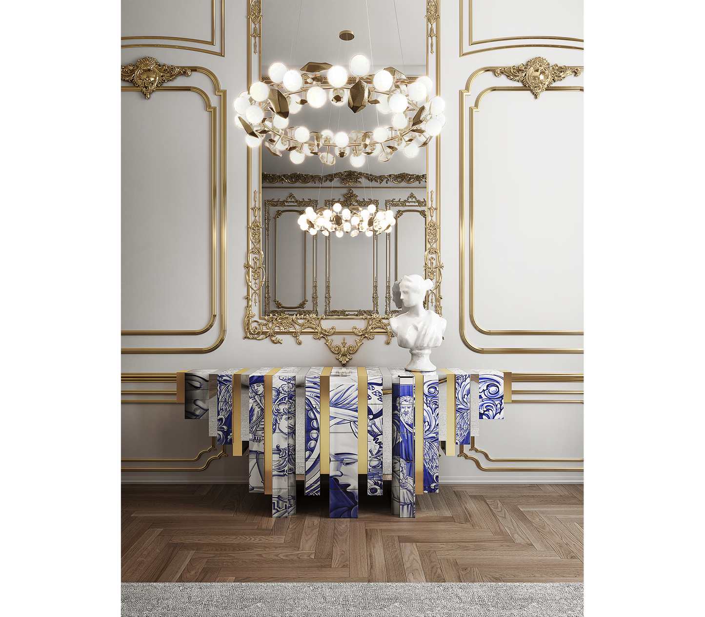 Boca Do Lobo  Heritage Console Table