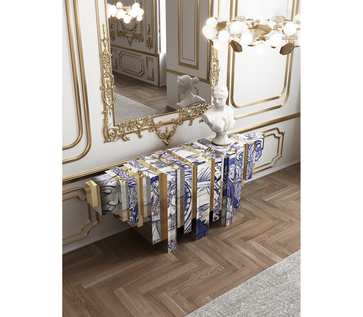 Boca Do Lobo  Heritage Console Table