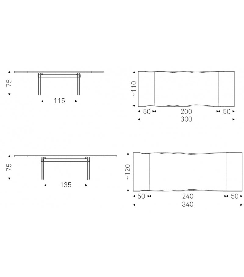 Cattelan Ikon Drive Dining Table