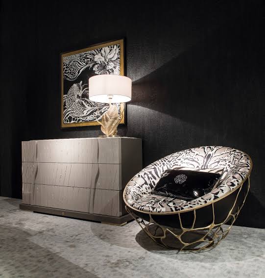 Roberto Cavalli Sioraf  Leisure Chair