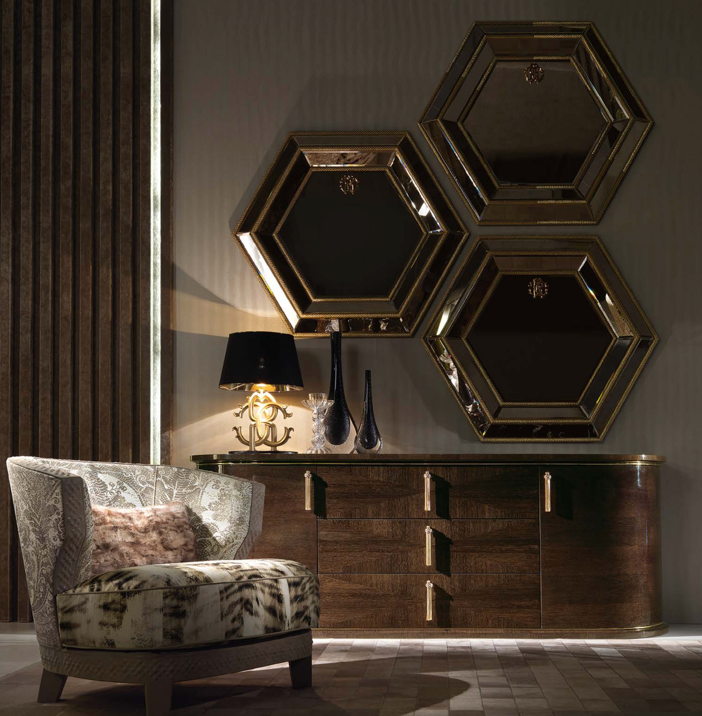 Roberto Cavalli Morgana Mirror