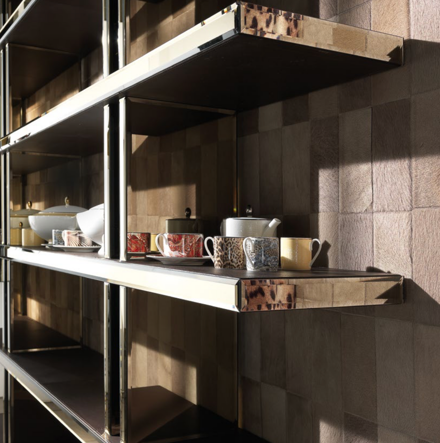 Roberto Cavalli Wall Bookshelf