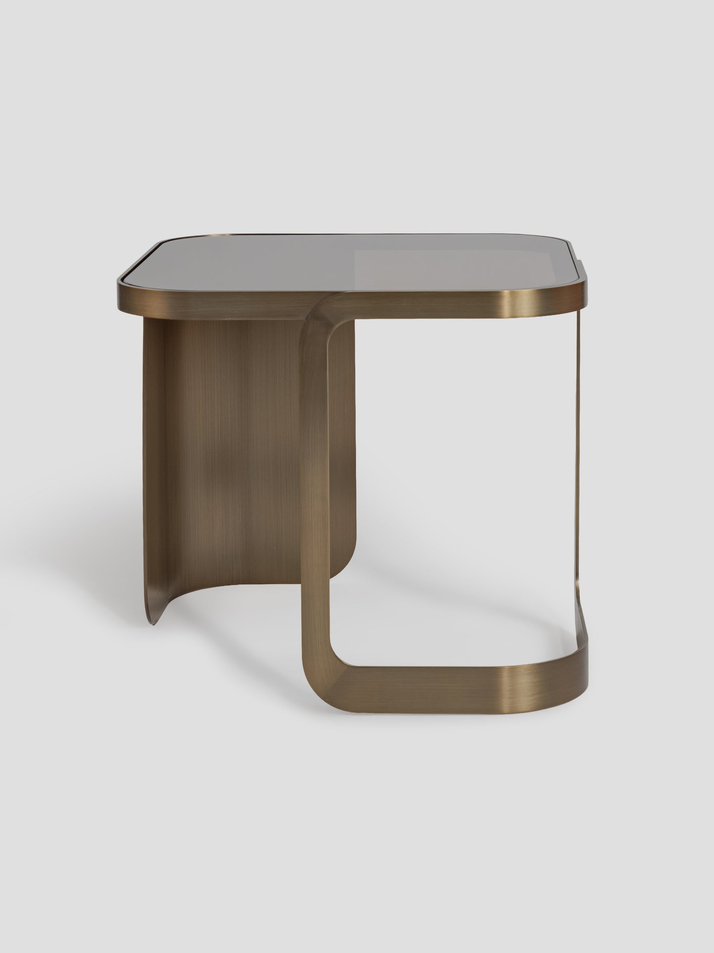 Fendi Bent Glass Side Table