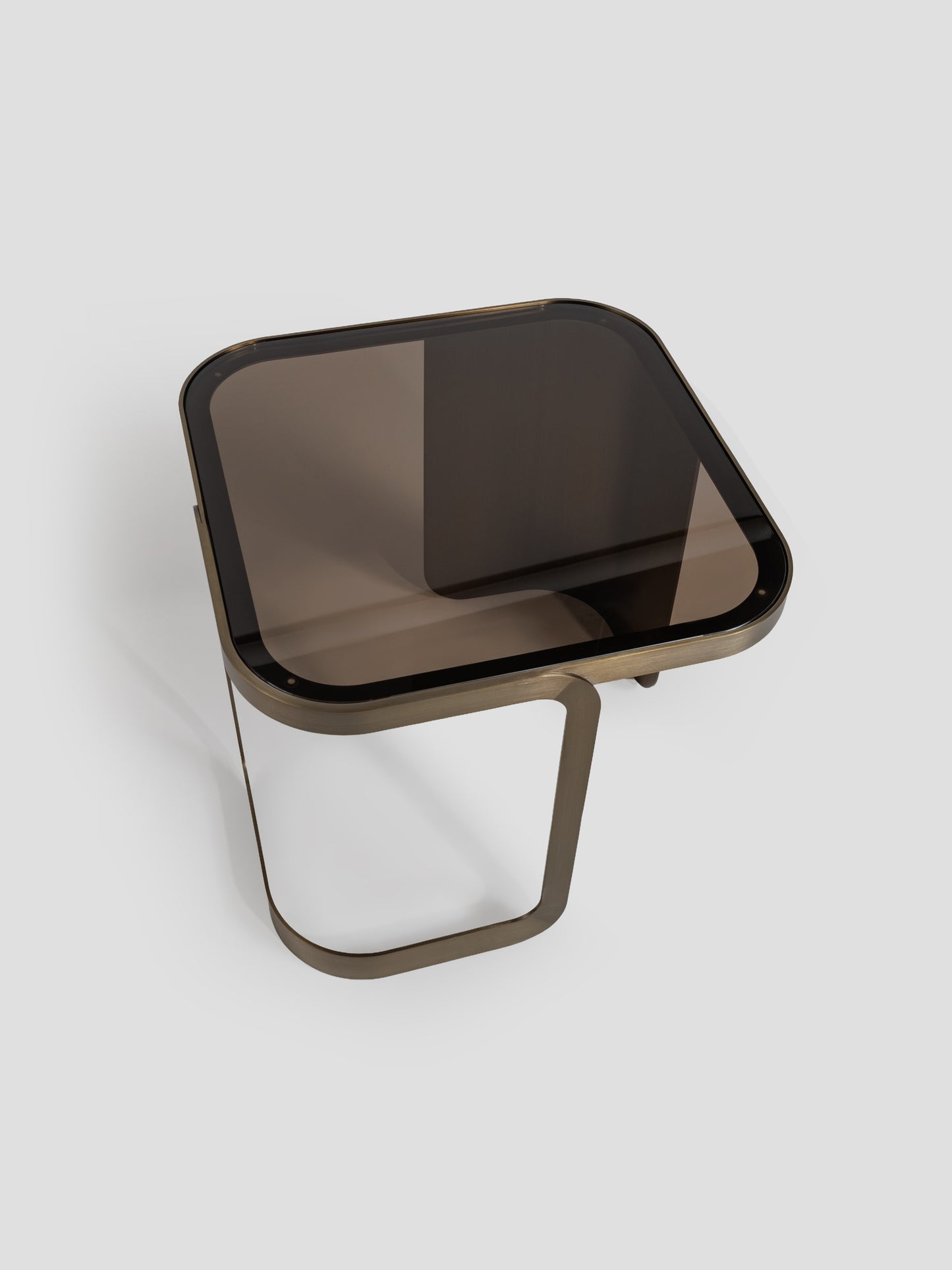 Fendi Bent Glass Side Table