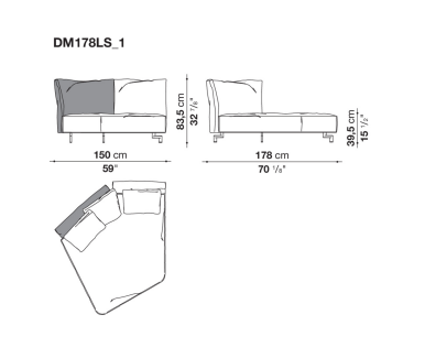 B&B Dambo Sofa