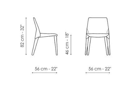 Bonaldo Heron Dining Chair