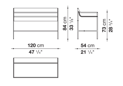 B&B Quiet Lines Desk