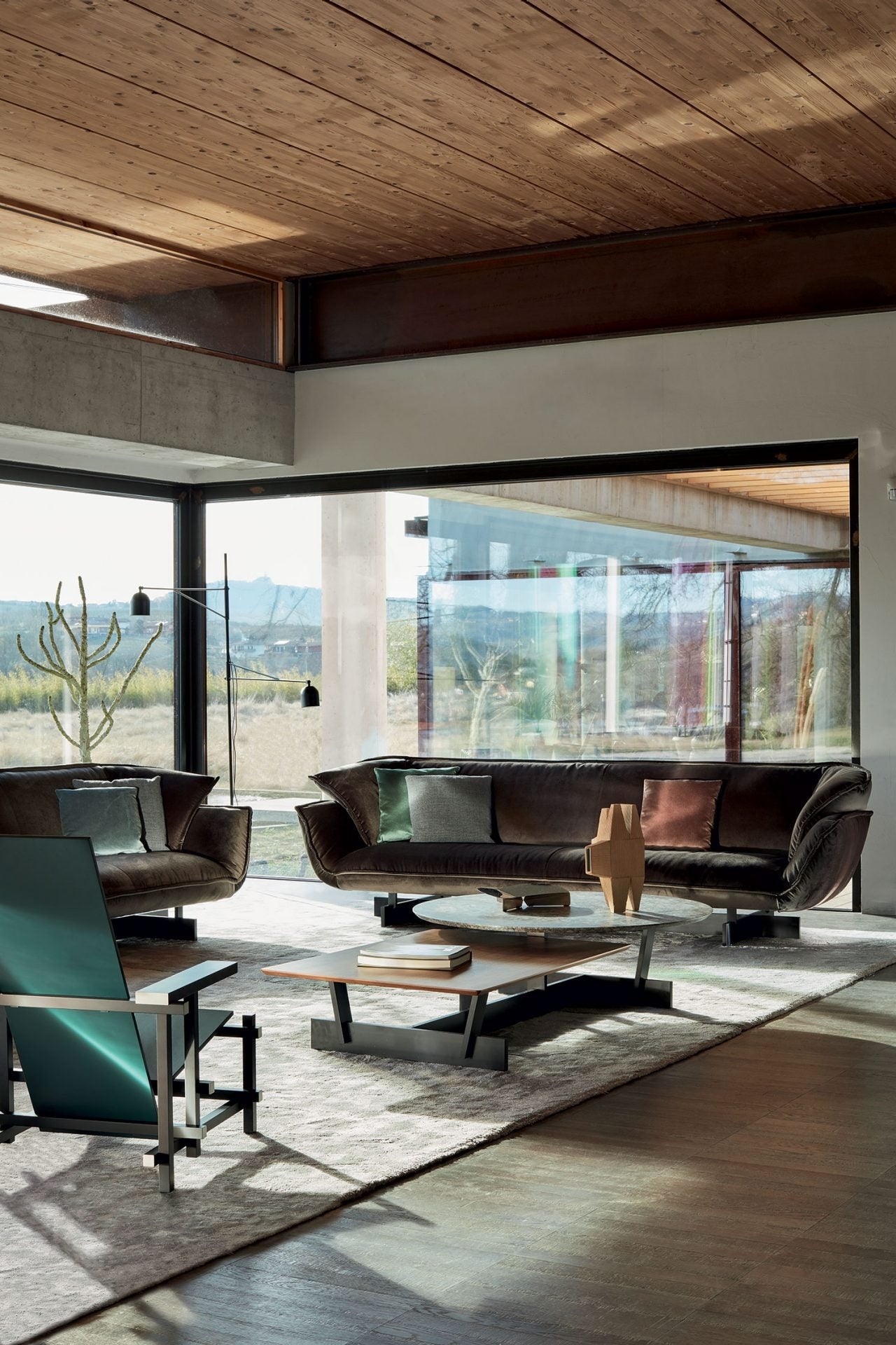 Cassina Super Beam Sofa Coffee Table
