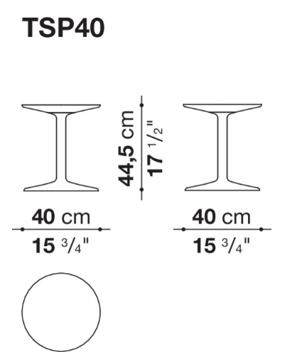 B&B Spool Side Table