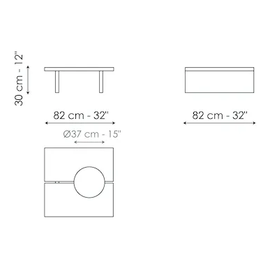 Bonaldo Moon Coffee Table