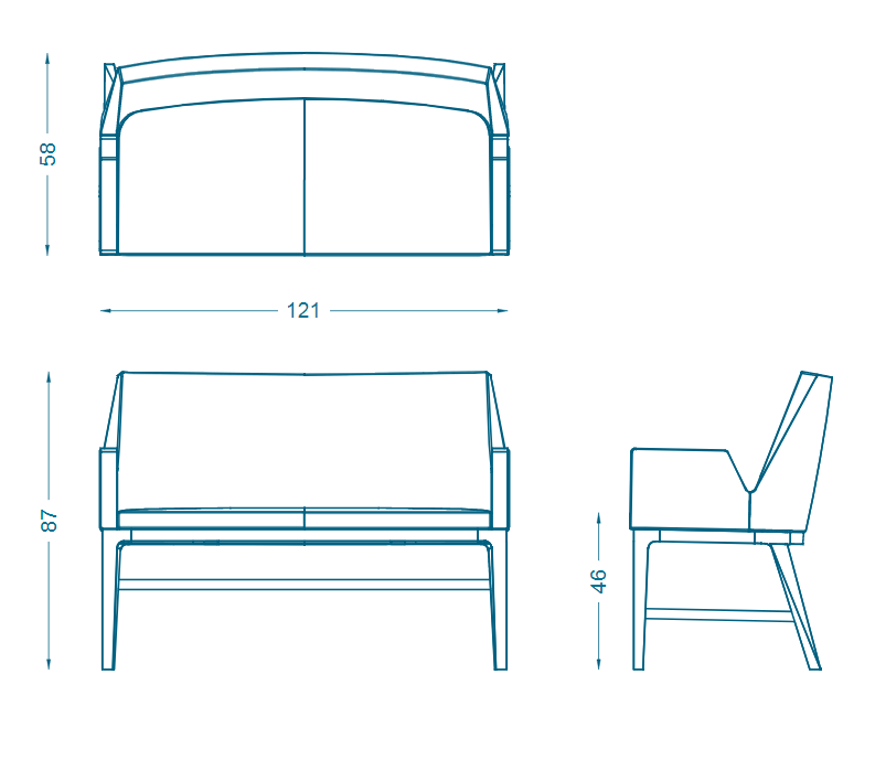 Bruno Moinard Editions Vernon Sofa
