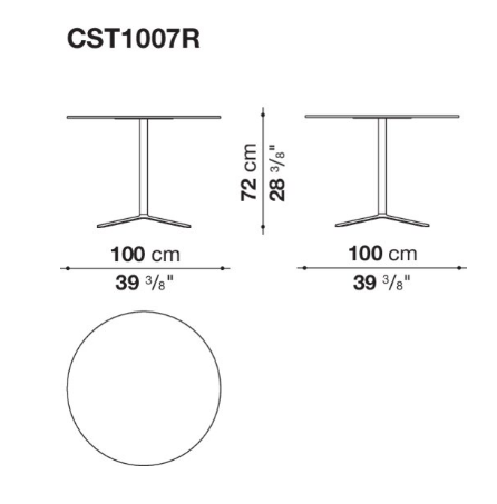 B&B Cosmos Dinning Table