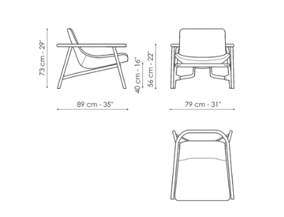Bonaldo Eddy Leisure Chair