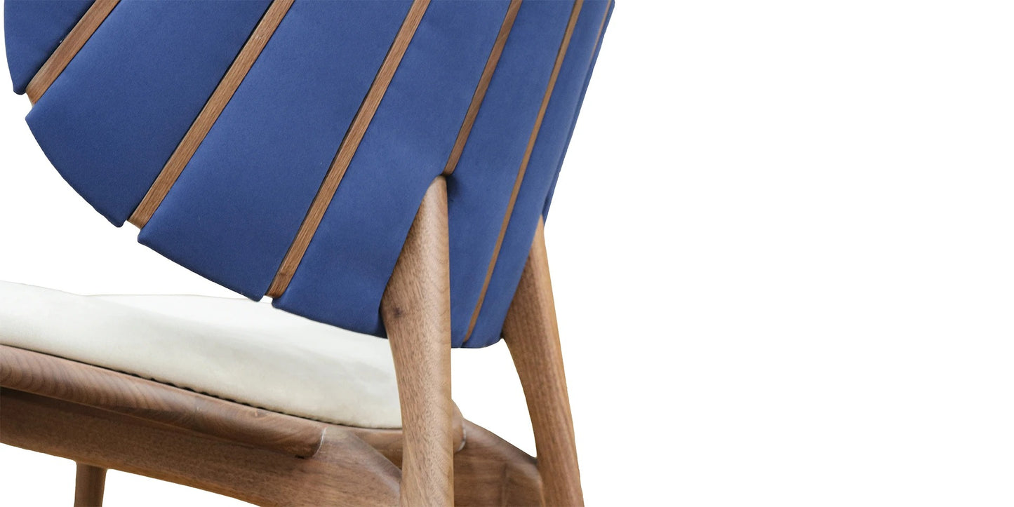Alma De Luce Uchiwa Dining Chair
