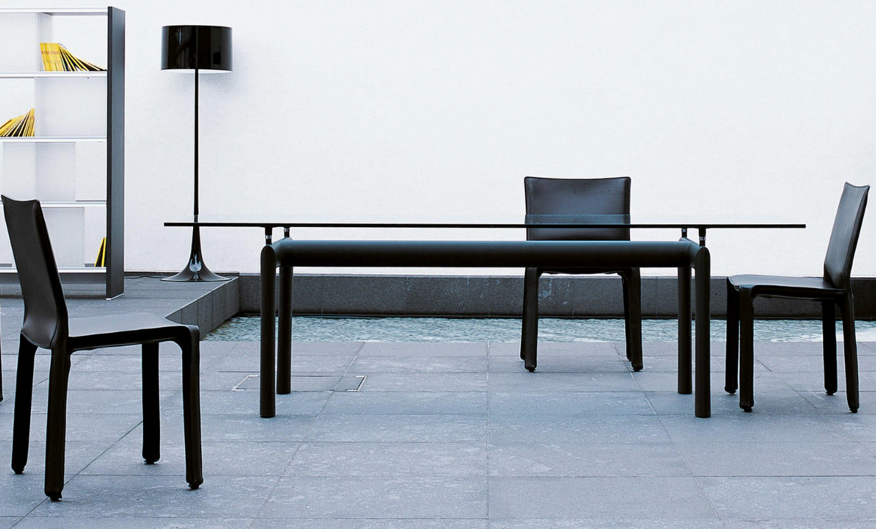 Cassina Lc6 Table Tube D'Avion Dining Table