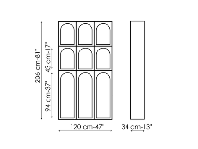 Bonaldo Cabinet De Curiosite Bookshelf