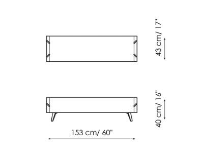 Bonaldo Cuff Bench