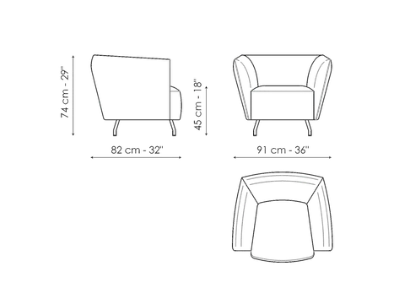Bonaldo Arno Leisure Chair