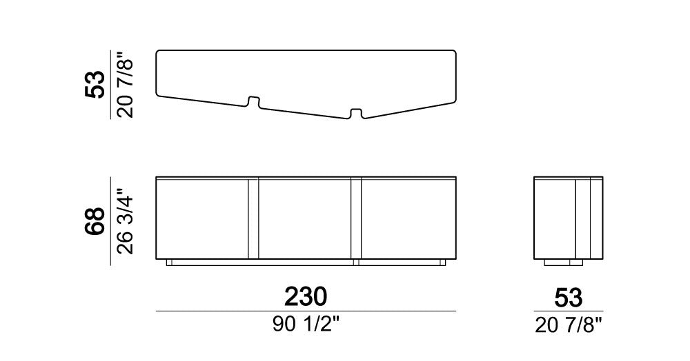 Arketipo Bolide Sideboard