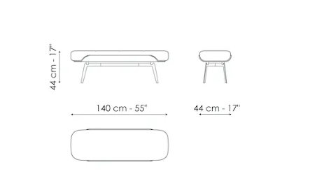 Bonaldo Olos Bench