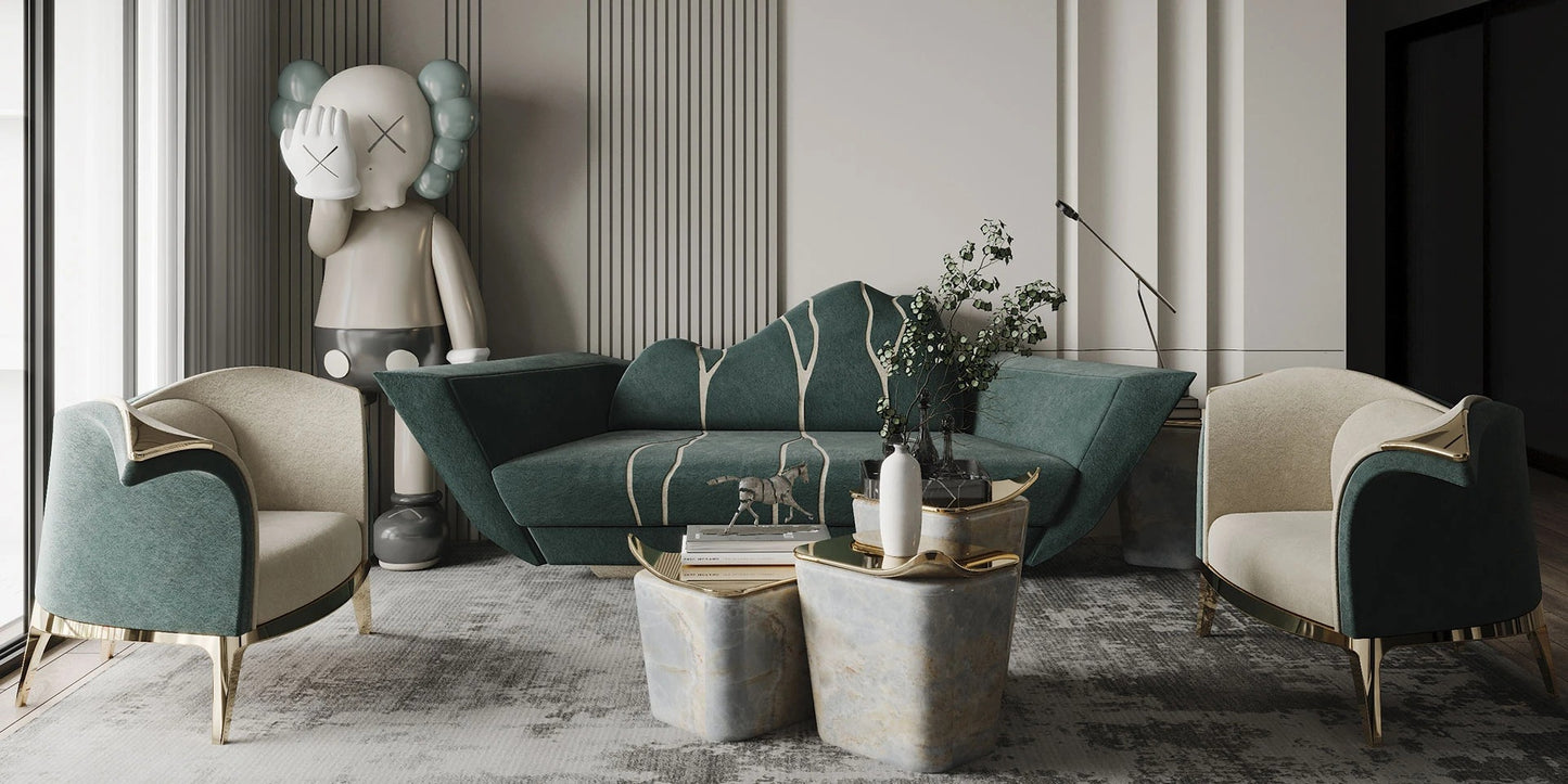 Alma De Luce  Masouleh Coffee Table
