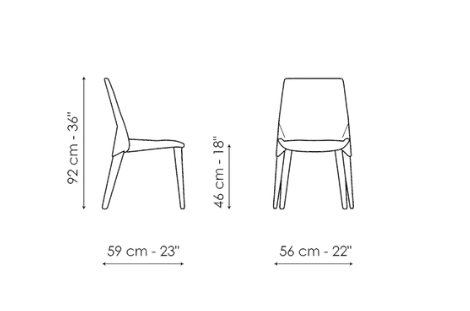 Bonaldo Heron Dining Chair
