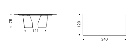 Cattelan Senator Keramik Dining Table