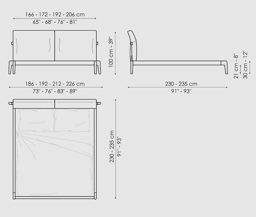 Bonaldo Kriss Bed