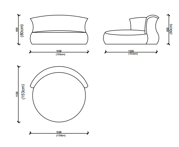 Cornelio Cappellini Cannes-B Sofa