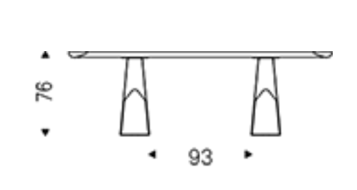 Cattelan Mad Max Dining Table