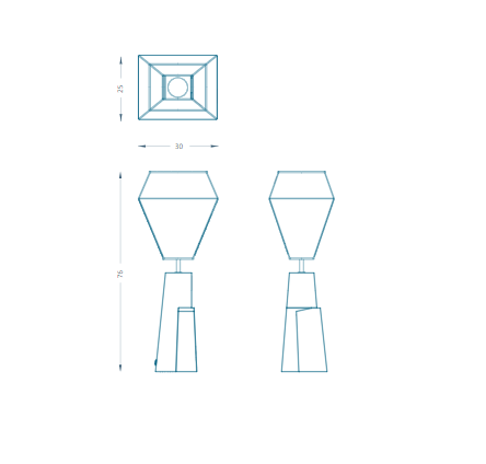 Bruno Moinard Editions Etretat Lamp