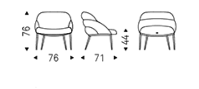 Cattelan Camilla Leisure Chair
